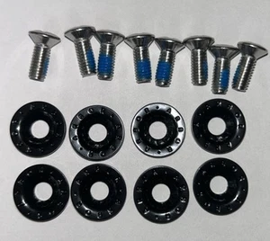 Arbor Snowboard Binding Hardware M6 X 16mm Set Of 4 With Washers - Picture 1 of 2