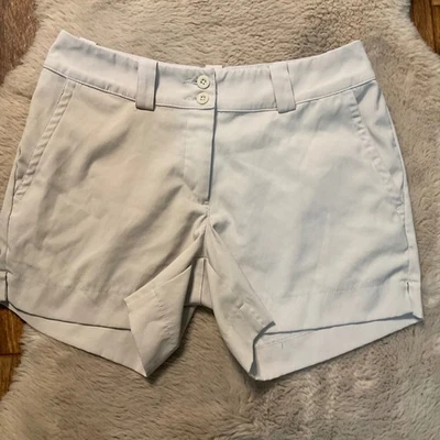 Шорты для гольфа Nike размер 4 Dri-Fit желтовато-коричневые 4 дюйма внутренний шов легкие для активного отдыха на открытом воздухе - Изображение 1 из 4