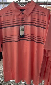 $68 Jack Nicholson Men's Short Sleeve Golf Polo Size Lg Golden Bear - Picture 1 of 4