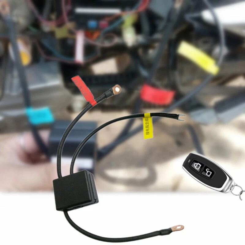 Interruptores de batería de motocicleta de 12 V herramienta de corte de desconexión de control remoto inalámbrico Foto 1 de 4