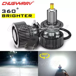 CHUSYYRAY New Style 360° H7 CANBUS LED Headlight Kit Light Bulb 6000K White Pair - Bild 1 von 12