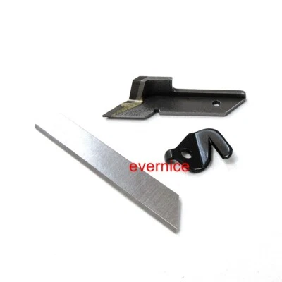 UPPER & LOWER & CHAIN CUTTER KNIFE SET for JUKI MO-2516 Overlock - Image 1 of 2