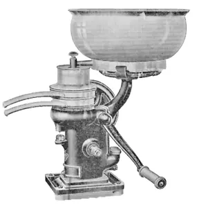 Owner's Manual Instructions for the Lacta Hand Cream Separator No 100K 150K 225K - Picture 1 of 7