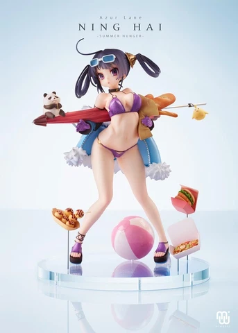 Azur Lane Ning Hai Summer Hunger Swimsuit Ver. Non-scale ABS PVC Figure Mimeyoi Cover