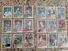 1984 Topps Autographed Baseball cards