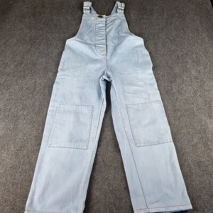 Lover Overalls Womens Medium Blue Denim Full Length Dungaree Romper Light Wash - Picture 1 of 14