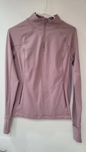Athleta Women's mauve Half Zip Jacket Size S - Picture 1 of 15