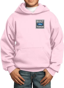 Built Ford Tough Kids Hoodie Pocket Print - Picture 1 of 14
