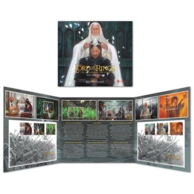 NEW ZEALAND 2023 Lord of the Rings: King 20th, Presentation Pack - Image 1 of 4