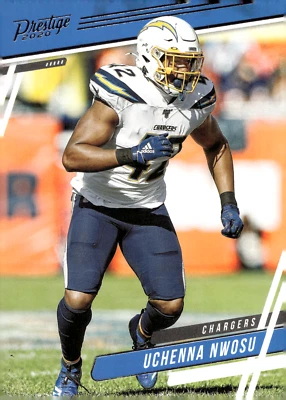 2020 Panini Prestige - #52 Uchenna Nwosu Chargers - Image 1 of 2