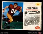 1962 Post Cereal #195 John Paluck Redskins Pittsburgh 2 - GOOD F62P 00 0786