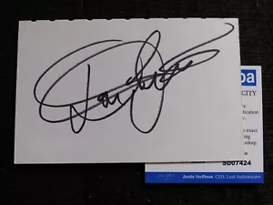 Postal autografiada por Don Johnson 4x6 autografiada en persona ACOA - Imagen 1 de 2