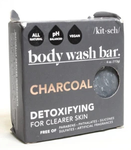 Kit*sch Body Wash Bar DETOXIFYING for CLEARER SKIN - 4oz - Picture 1 of 3