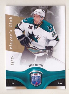 09-10 Be A Player Dany Heatley /25 Player's Club Ottawa Senators 2009