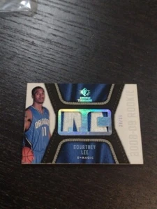Courtney Lee 2008-09 SP Rookie Threads Jersey card SP 30/35 - Picture 1 of 5