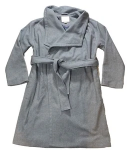 A New Day Thick Warm Coat Sz XS Long Belted Lite Blue NWOT - Picture 1 of 6