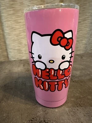 Hello Kitty LOVE Pink Travel Mug with handle/lid insulated - Image 1 of 3