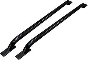 8127B Stake Pocket Bed Rail, Black - Picture 1 of 3