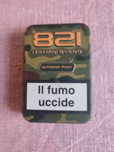821 Custodia in metallo Sigarette da collezione - Foto 1 di 4