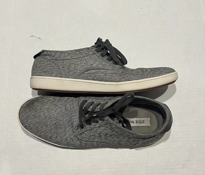 Steve Madden P-Garner Zapatos Lona Gris Pluma Tenis Informales - Para Hombre Talla 10 Foto 1 de 4