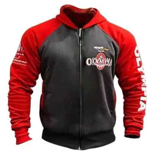 2025 Neu Olympia Herren Reißverschluss Hoodies Mode Freizeit Männer Fitness Sweatshirt - Bild 1 von 29
