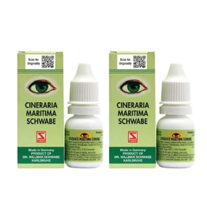 Schwabe Cineraria Maritima Senza Alcool Goccia di fabbricazione tedesca 10ml visione (2pz) - Foto 1 di 1