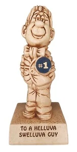 Vintage Paula Statue Helluva Swelluva Guy Winner Trophy 1971 Trophy W213 Woolco - Bild 1 von 7