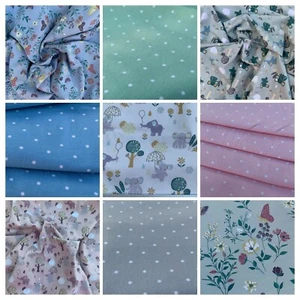 Cotton Spandex Jersey Prints, dress making fabric by John Louden, new uk - Picture 1 of 25