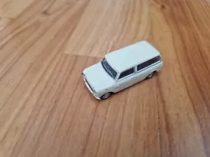 1/72 Cararama Clásico Blanco Mini Panel Van Fundido Modelismo Coche - Imagen 1 de 3