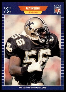 1989 Pro Set Pat Swilling New Orleans Saints #276
