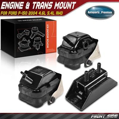 3x Montaje de motor y transmisión para Ford F-150 2004 4,6 L 5,4 L tracción trasera automática Foto 1 de 4