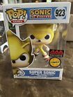 Funko Pop! Sonic the Hedgehog  Super Sonic 923 Chase AAA Exc. w/Hard Protector🔥