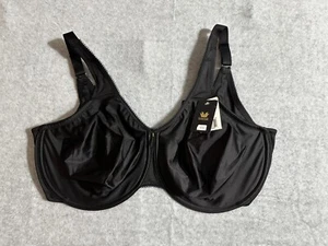 Nuevo Sujetador WACOAL Mujer 40 DD 90 Confort NEGRO Con Aros Minimizador Taza Completa 4 Ganchos - Imagen 1 de 7