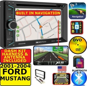 01 02 03 04 FORD MUSTANG NAVIGATION BLUETOOTH DVD VIDEO CD USB CAR Radio Stereo - Picture 1 of 12