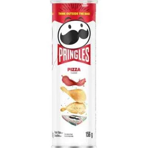 3 x Cans of Pizza Pringles 156g From Canada FRESH NEW - Picture 1 of 3