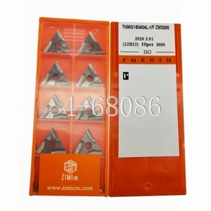 TNMG160404 L-VF inserto de giro de carburo hoja indexable PARA torno MTJNR/L soporte - Imagen 1 de 5