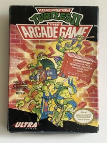 Teenage Mutant Ninja Turtles II: The Arcade Game Nintendo NES with Original Box