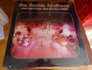 The Doobie Brothers What Were Once Vices Are Now Habits 1974 Sealed LP Cut Out - Picture 1 of 2