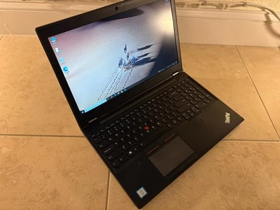 Lenovo ThinkPad P50 Laptop i7-6700 2.60GHz 16GB RAM 500GB SSD Quadro M1000M 4GB - Image 1 of 4