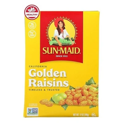 Snack de frutas secas Sun-Maid California Golden Raisins 12 oz tamaño compartido Foto 1 de 4