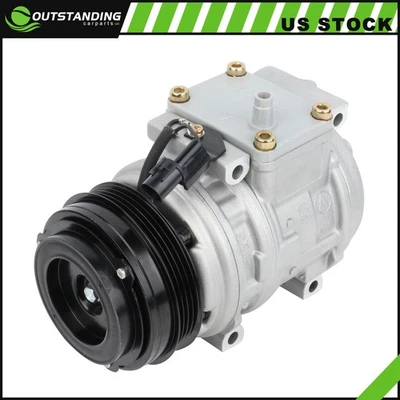 ✅Compresor de aire acondicionado para Toyota T100 2,7 L 1994 1995 1996 CO 21009C Foto 1 de 4