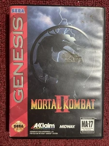 Mortal Kombat II (Sega Genesis, 1994) - Picture 1 of 3
