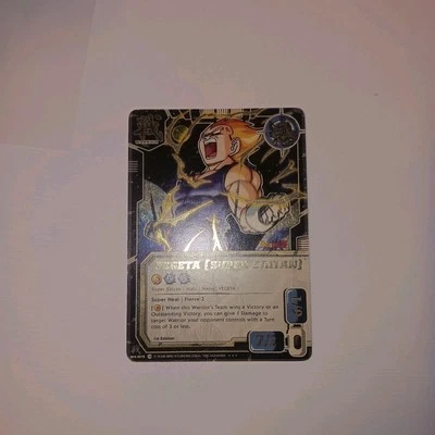 Vegeta Super Saiyan 1st Ed WA-075 SR Dragon Ball CCG The Awakening Goku - Image 1 of 4
