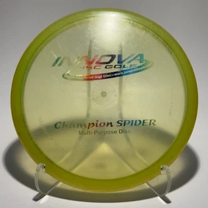 Innova PFN Champion Spider 168g Lightweight YELLOW GUMMY Midrange OOP RARE - Picture 1 of 2