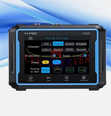 FNIRSI 2C53P Digital Oscilloscope Multimeter Signal Generator Dual Channel 50MHZ - Image 1 of 4