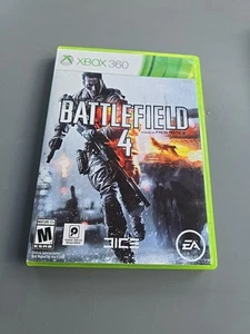 Battlefield 4 (Microsoft Xbox 360, 2013) Complete In Box CIB Tested Works - Picture 1 of 3