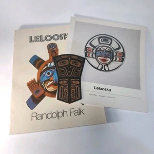Pacific Northwest Native Art Book Lelooska Lot Bookmark Exhibit Book 1970s - Imagen 1 de 14