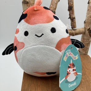 Squishmallows Sealife Squad Dandii der Koi-Fisch 7 Zoll weiches Plüsch mit Etikett - Bild 1 von 10