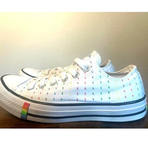 Sneakers basse Converse Chuck Taylor All Star 2019 Pride taglia WMNS 7/Uomo 5 - Foto 1 di 11
