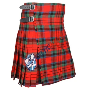 Traditioneller Herren MacDuff alter Tartan Kilt 8 Yard Tartan Kilt - Sondergröße - Bild 1 von 8